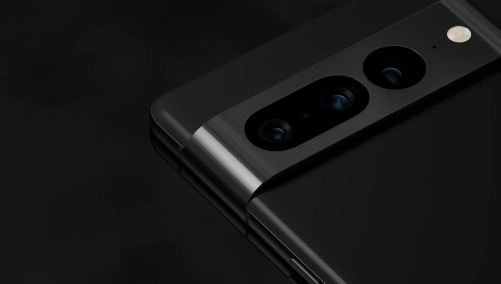 pixel 7 pro close up view of the camera